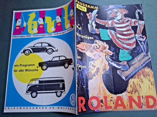 1963 programm circus - 1963, roland