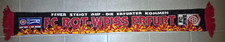 FC Rot Weiss Erfurt Schal / FEUER STEIGT AUF - DIE ERFURTER KOMMEN /