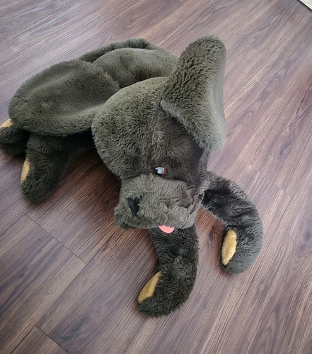 Großer weicher plüschhund - großer,