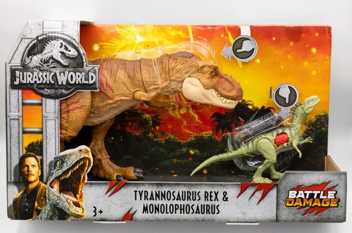 Mattel jurassic world battle - jurassic,
