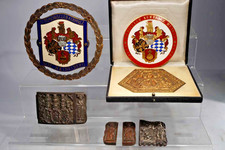 Automobilia Plaketten Nachlass Automobilclub Kurpfalz - Heidelberg  1930-1950