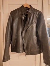 Absolut neuwertige stylische Biker-Lederjacke der Marke G-Star Gr. L