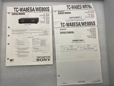 Sony TC-WA8ES/WR765S Original