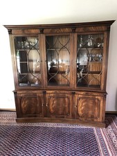 Vitrinenholzschrank Englischer