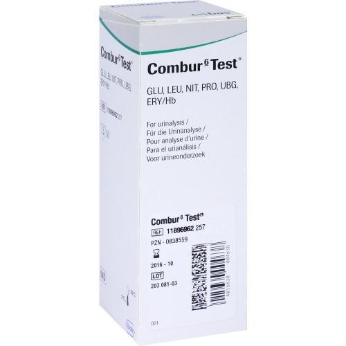 Combur test teststreifen 50 - 6,