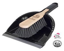 Kehrgarnitur Kehrset mit Holzbesen und Kunststoffschaufel Besen Schaufel Buche