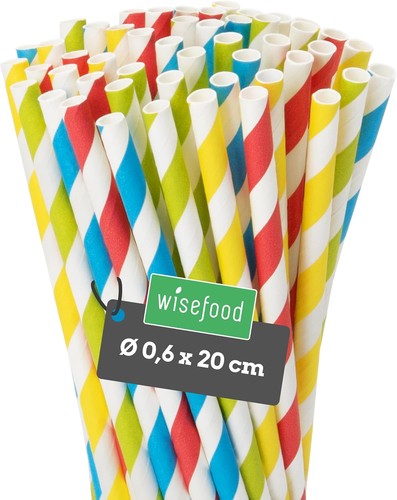 Strohhalme papier 20 cm ø - ®,