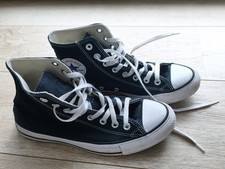 Converse All Star Chuck Taylor High Schwarz Größe 39,5