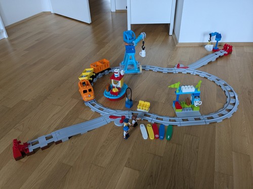 Lego duplo town - duplo, güterzug