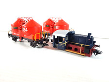 TRIX H0 Köf mit Güterzug der