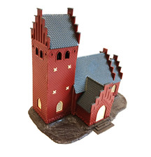 H0 / TT - Kirche Dorfkirche Gotteshaus - Gebäude Häuser Haus ---- CK 1218