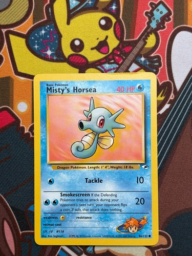 Misty horsea 132 gym - misty's,
