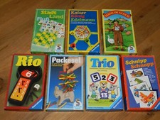 Ravensburger Trio - Rio - Schnipp Schnapp - Kaiser König Edelmann • Packesel ...