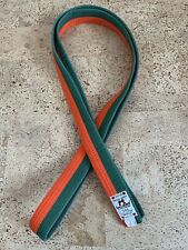 Danrho Kampfsport Gürtel Budogürtel Kickboxen Teakwondo Orange Grün