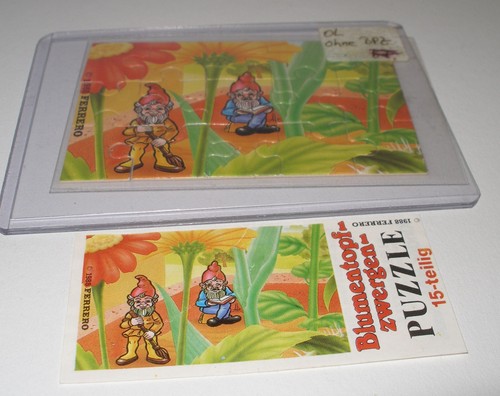 Puzzle blumentopfzwerge 1988 - puzzle,