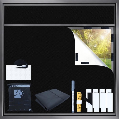 Fenster verdunkelung 200x145cm - verdunkelung,