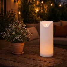 Xxl led stumpenkerze grande - led,