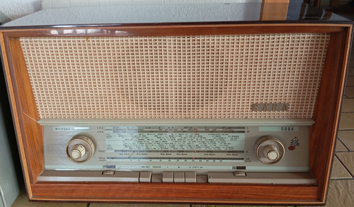 Saba röhrenradio wildbad - röhrenradio, 12