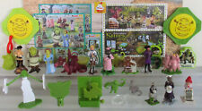SHREK 3 , SHREK 4 Auswahl Figuren Serienzubehör Ferrero Kinder Joy