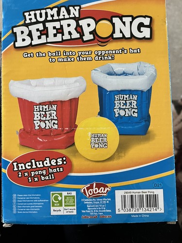 Human beer pong spiel - human,