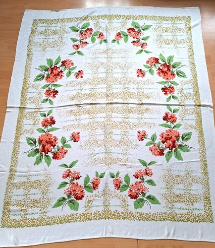 Vintage tischdecke blumen - ..vintage,