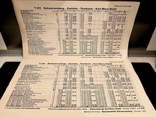 Original abfahrt bus - 2x,