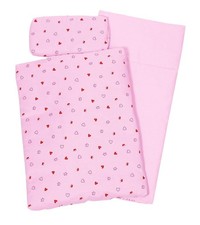  / Puppenbettzeug Herz/Krone /