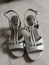 Sandalette, Abendschuh, Tanzschuhe Tamaris Gr.39 ,Silber