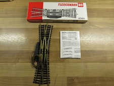 Fleischmann H0 6066  Doppel-Kreuzung-Weiche  15°  Modellgleis ( 4 )