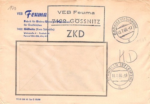 415698 ddr zkd dienstblg - zkd, veb