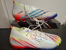 ADIDAS PREDATOR EDGE.1 FG  FUßBALLSCHUHE WEIß GW1028 NEU Gr 45 1/3 &39 1/3