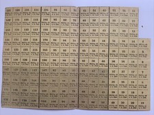 1940-1941! 147x Marke Reichskleiderkarte Gera Weimar 2. Weltkrieg Wehrmacht WW2