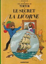 ✪ LES AVENTURES DE TINTIN Le Secret la Li... Casterman 1974 HC-COMICALBUM TOP Z1