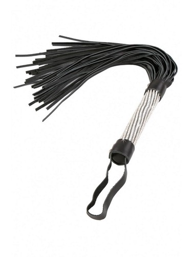 Domina flogger mit strassgriff - flogger,