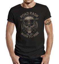 GASOLINE BANDIT T-Shirt Road Rash Motorcycle EST. 1967 Born to ride Bike S - 4XL