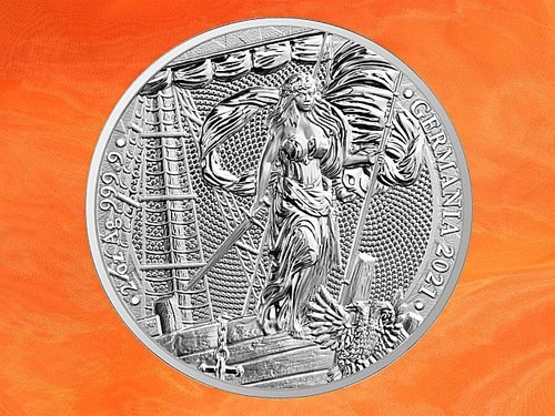 Germania silber 2021 10 - 2, oz