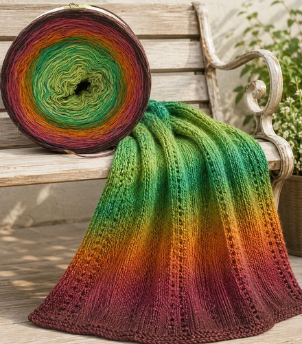 Bobbel lace farbverlauf - ,