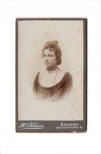 Cdv foto damenportrait - cdv,
