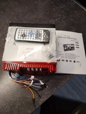 Autoradio 2 DIN CD DVD  Carplay AM FM RDS USB Bluetooth AUX Mikrofon