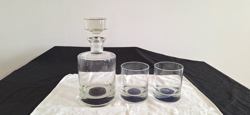 Whiskykaraffe aus glas paar - glas,