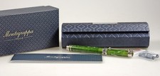 Montegrappa Espressione Patronenfüller grün Fountain Pen green marbled nib M