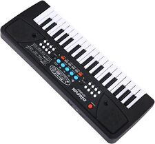 Btuty BIGFUN 37 Tasten USB Elektronisches Orgel E-Piano mit Mikrofon Schwarz Di