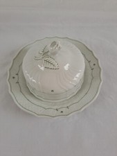 Hutschenreuther Form Dresden Chateau Vert Butterdose Butterglocke