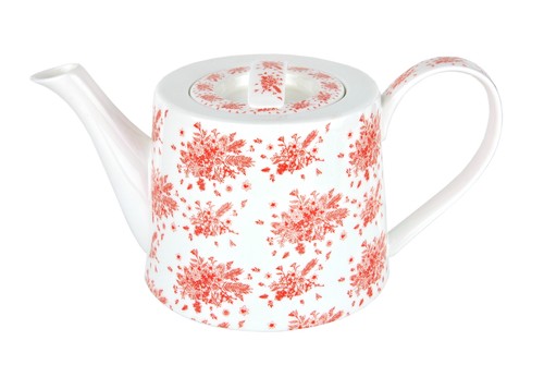 Teekanne blumensträuße - teekanne,