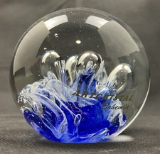 Rarität Art Cristal Bohemia Unikat  Glas-Kugel Durchmesser ca. 8 cm 