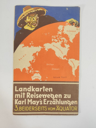 Reiseweg landkarte karl may - landkarte,