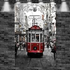 XXL Istanbul Tram auf Leinwand