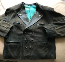 Adventure Original Leder Trachten Jacke Grösse 50 Hirschleder