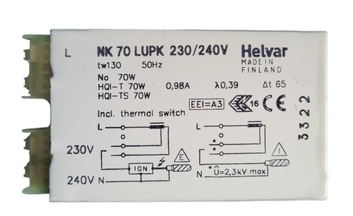 Helvar lupk vvg - lupk,