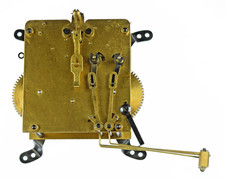 Altes Uhrwerk + Zeigerpaar  f Tischuhr Kaminuhr Uhrmacher Uhr clock movement